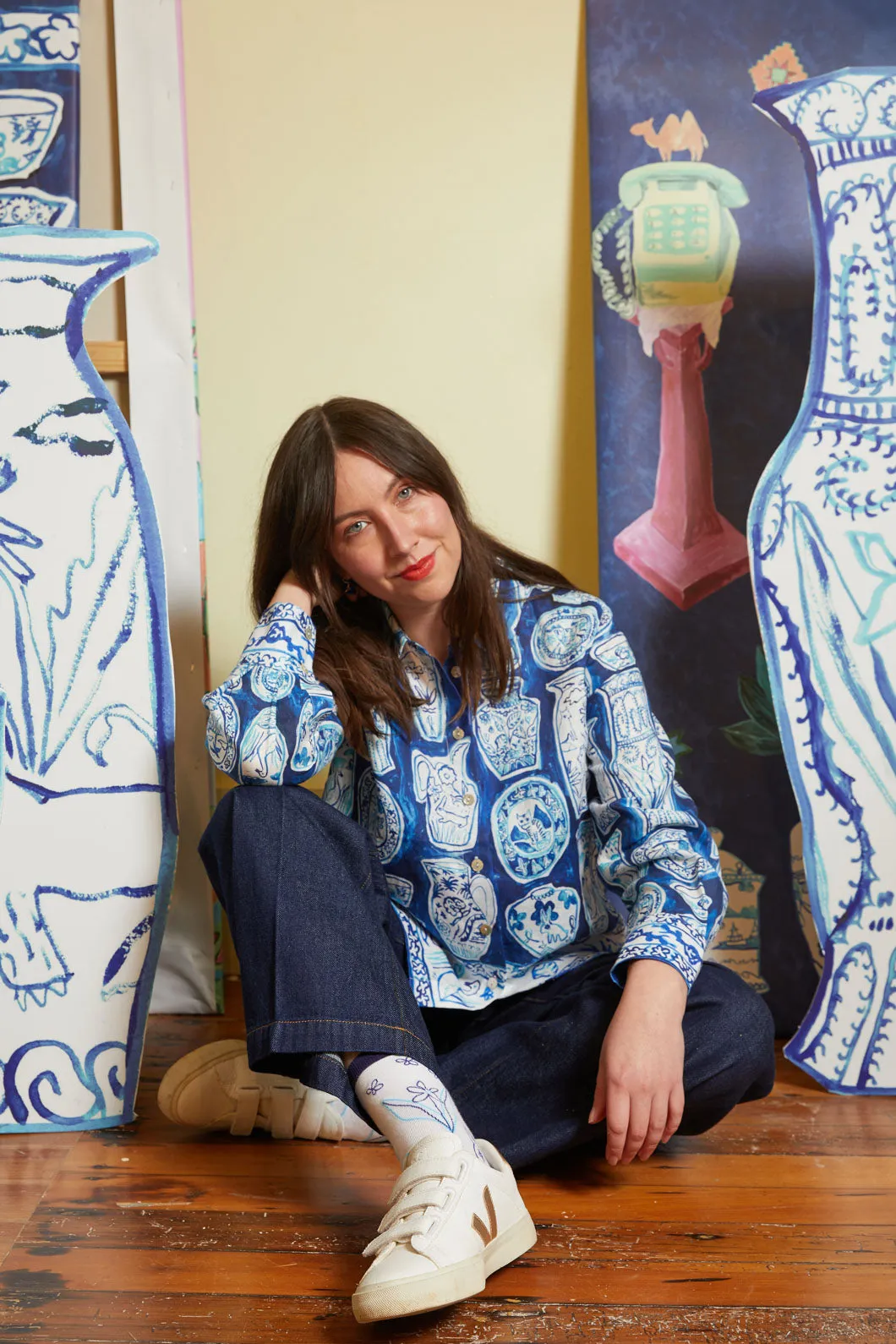 Porcelain Paradise Shirt sold by gorman