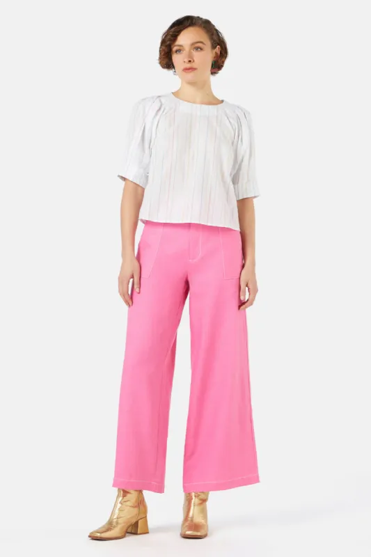 Rainbow Stripes Blouse sold by gorman