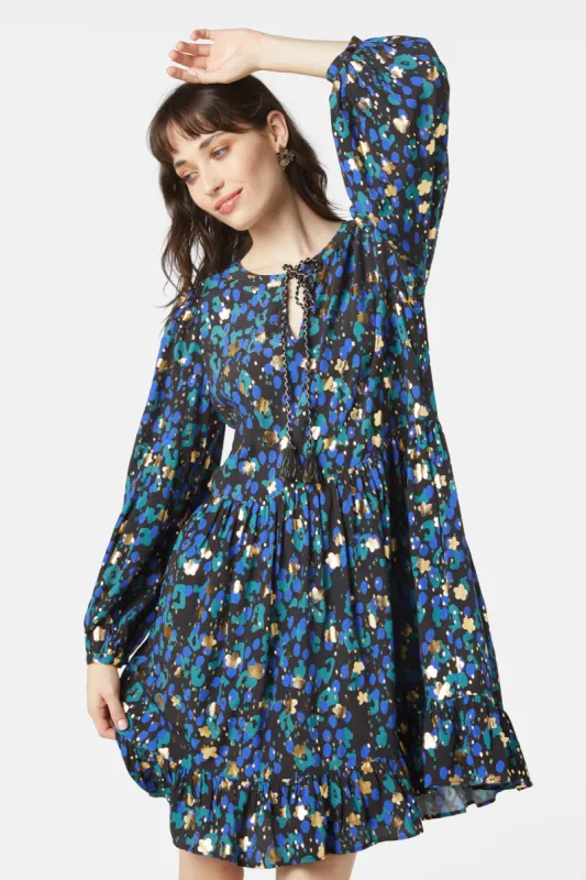 Peafowl Tiered Dress sold by gorman