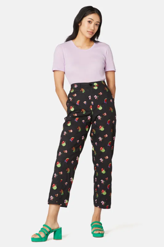Fruit Tingle Embroidered Pant sold by gorman