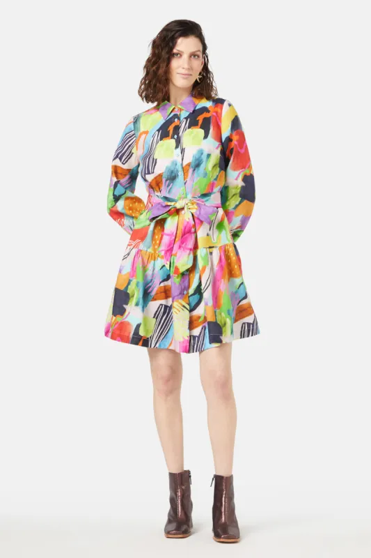 Aerial Abstract Dress sold by gorman