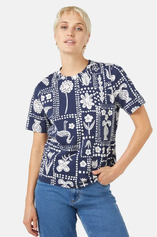 Pebbled Pathway Tee sold by gorman