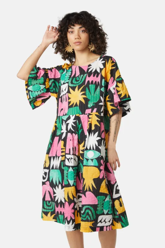 La Terra Smock Dress sold by gorman