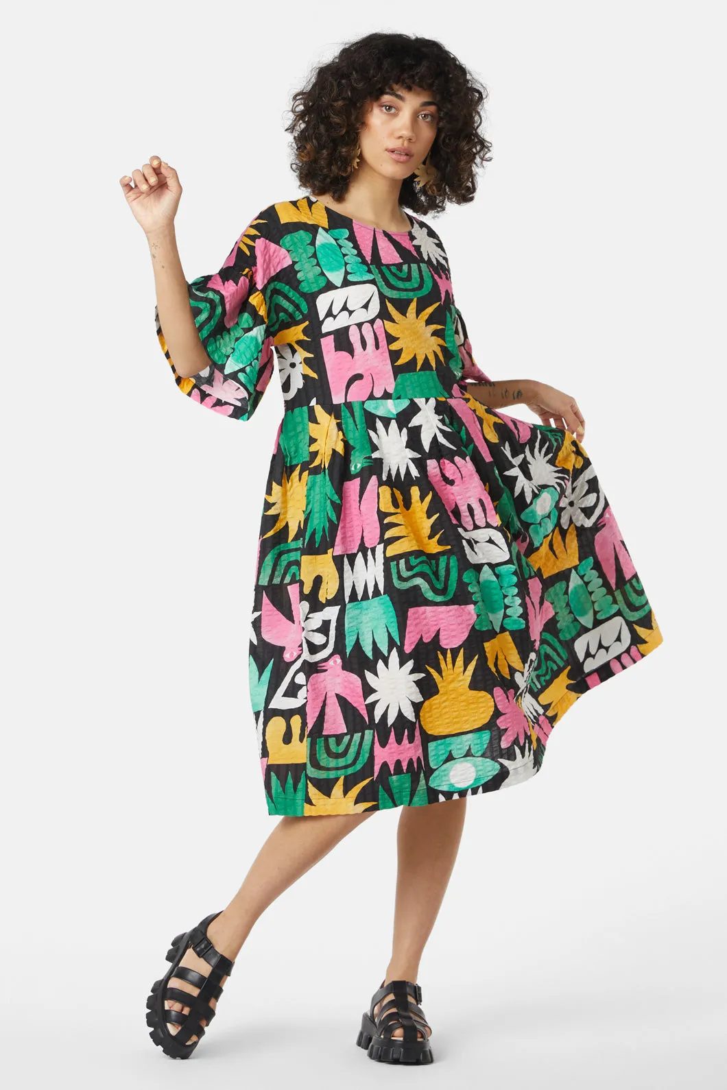 La Terra Smock Dress sold by gorman product image thumbnail 2