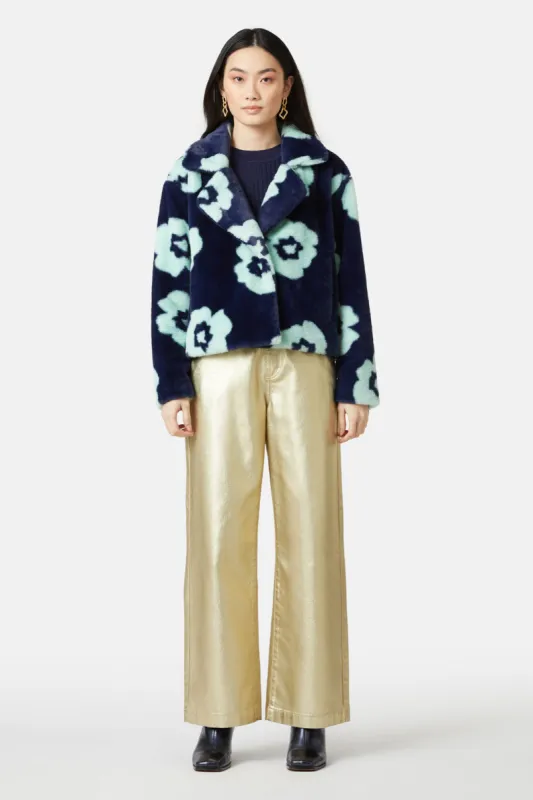 Rose Float Faux Jacket made by gorman