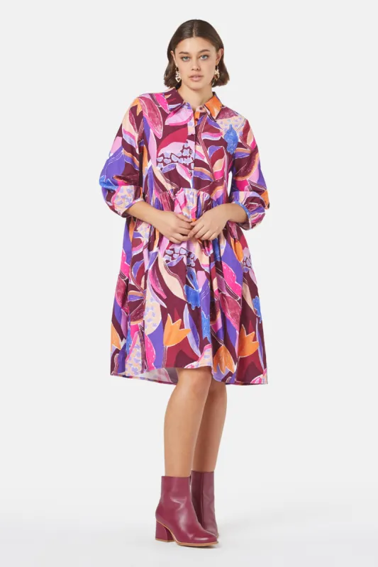 Tender Tulips Shirt Dress sold by gorman