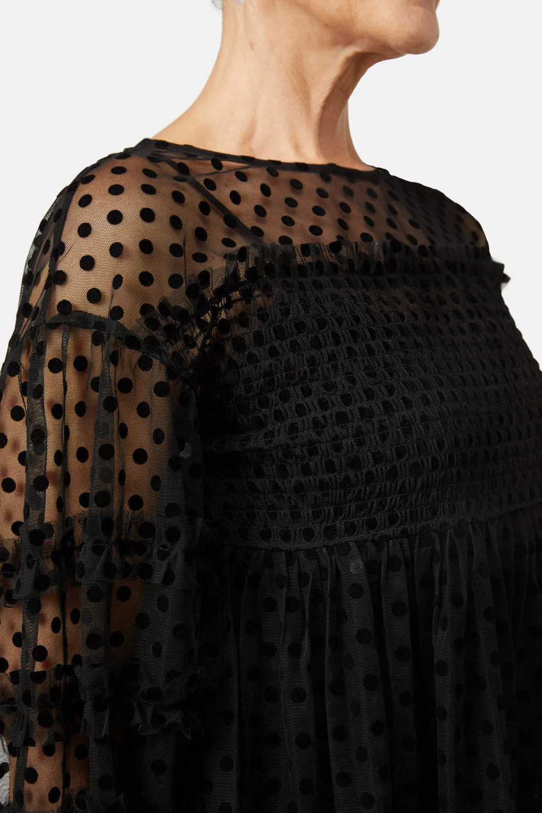Frosting Mesh Dress | Parallel