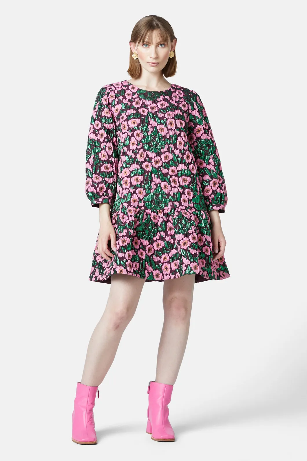 Wild Roses Jacquard Dress sold by gorman product image thumbnail 3