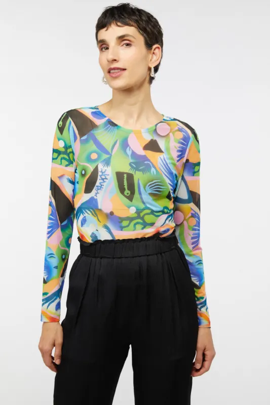 New Realms Mesh Top sold by gorman