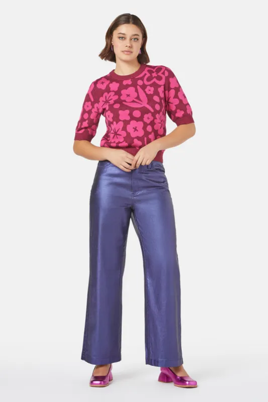 Stencil Knit Top sold by gorman