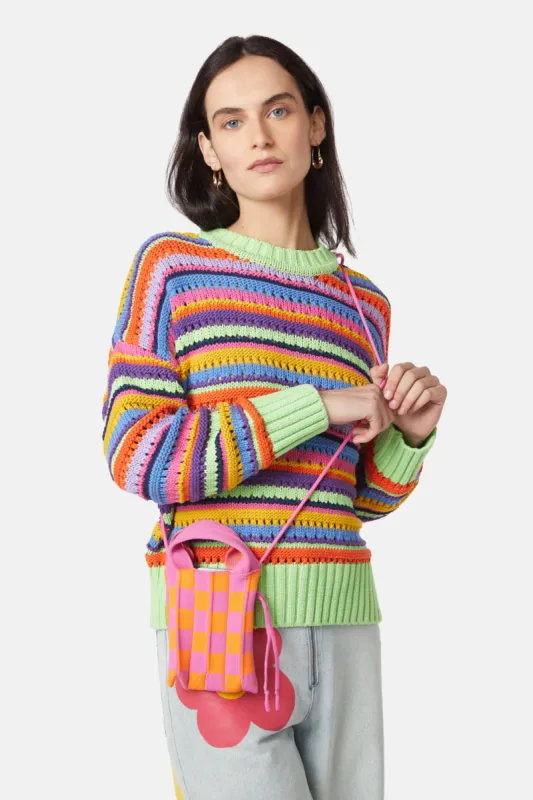 Crochet Look Jumper sold by gorman