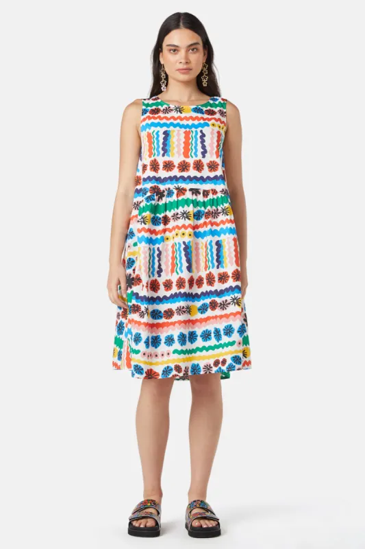 Paddle Poppy Tulip Dress sold by gorman