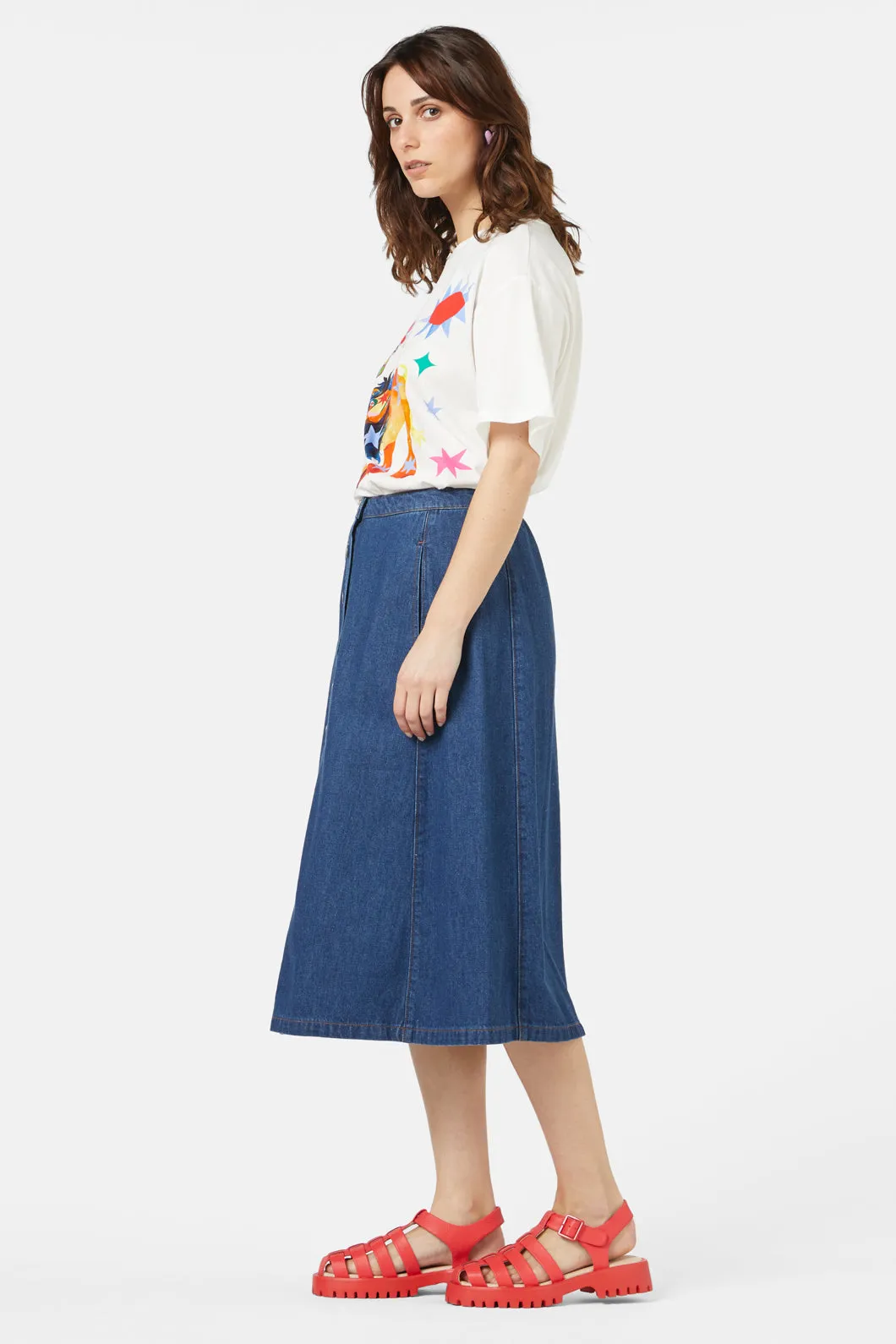Fiona Denim Skirt sold by gorman product image thumbnail 2
