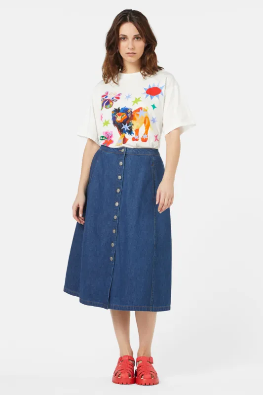 Fiona Denim Skirt sold by gorman