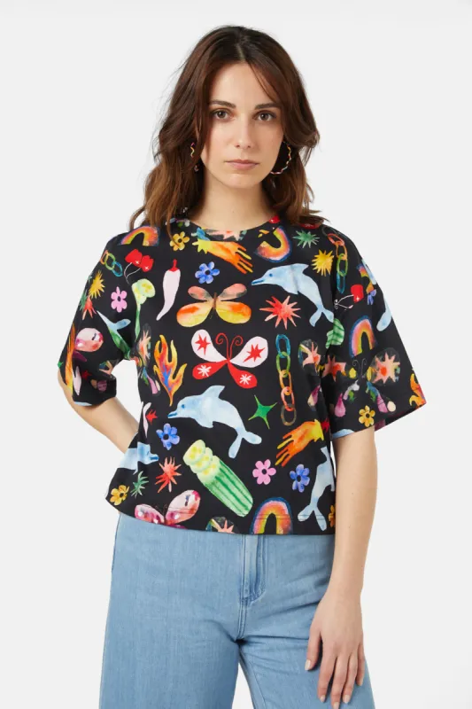 Sticker Collection Tee sold by gorman