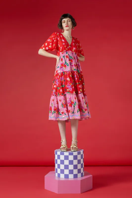 Peruvian Lily Long Dress sold by gorman