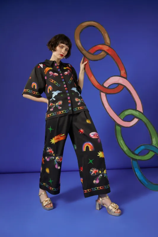 Sticker Collection Pant sold by gorman