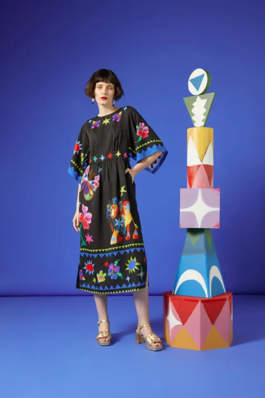 Mystic Creatures Long Dress sold by gorman