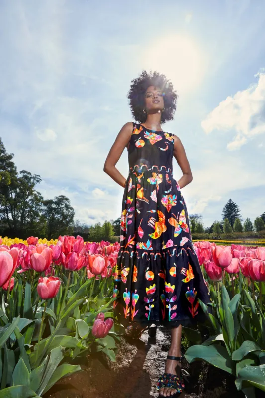 Cut Outs Long Dress sold by gorman