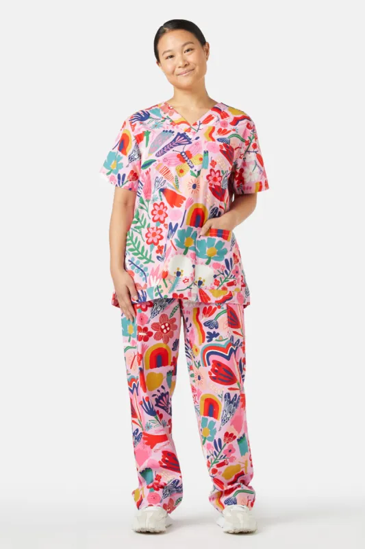 Flower Patch Scrub Set sold by gorman