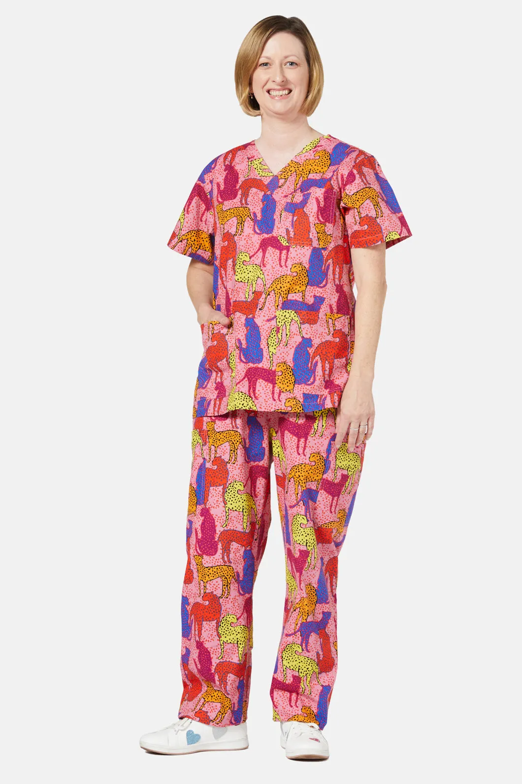 Cheetah Scrub Set sold by gorman product image thumbnail 5