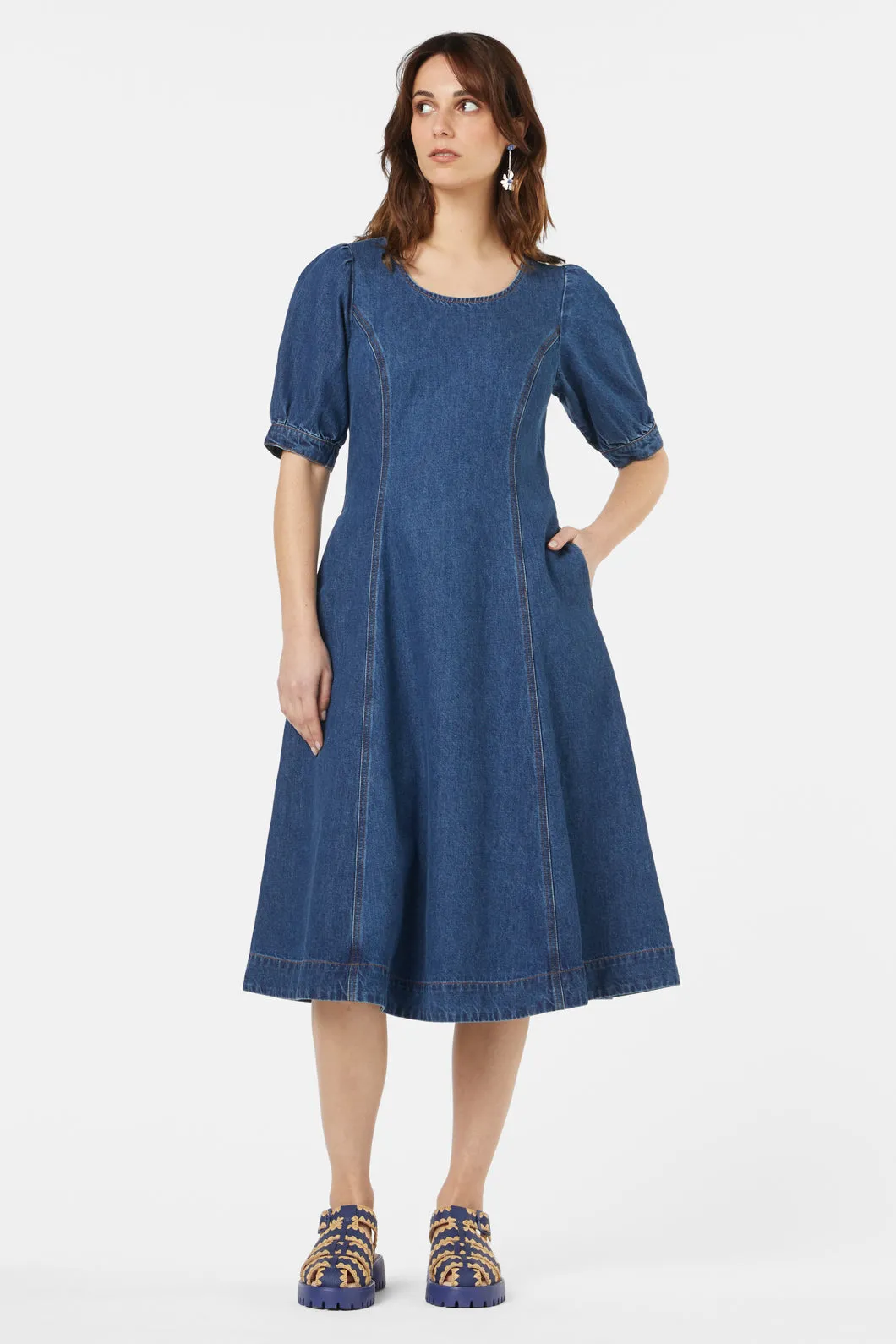 Holiday Denim Dress sold by gorman