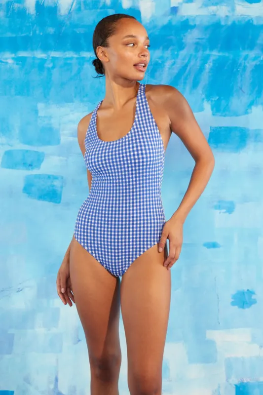Gingham One Piece made by gorman