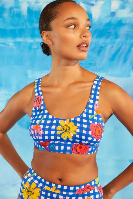 Petal Parade Bikini Top sold by gorman