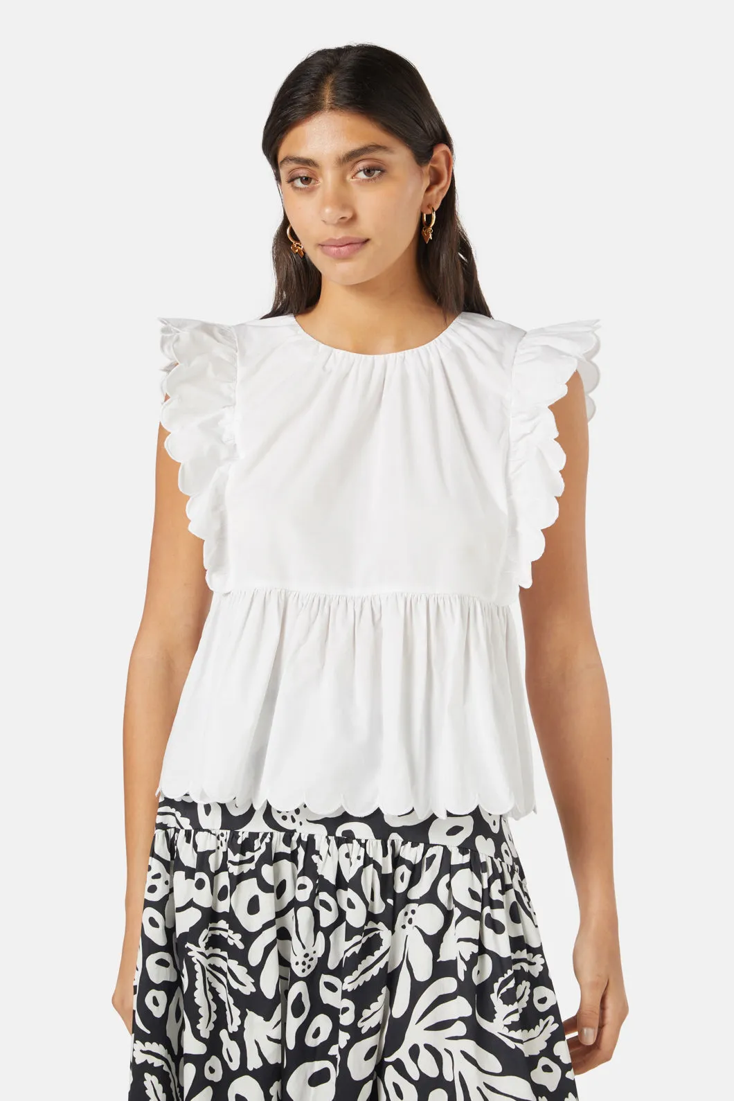 Lily Ruffle Top sold by gorman
