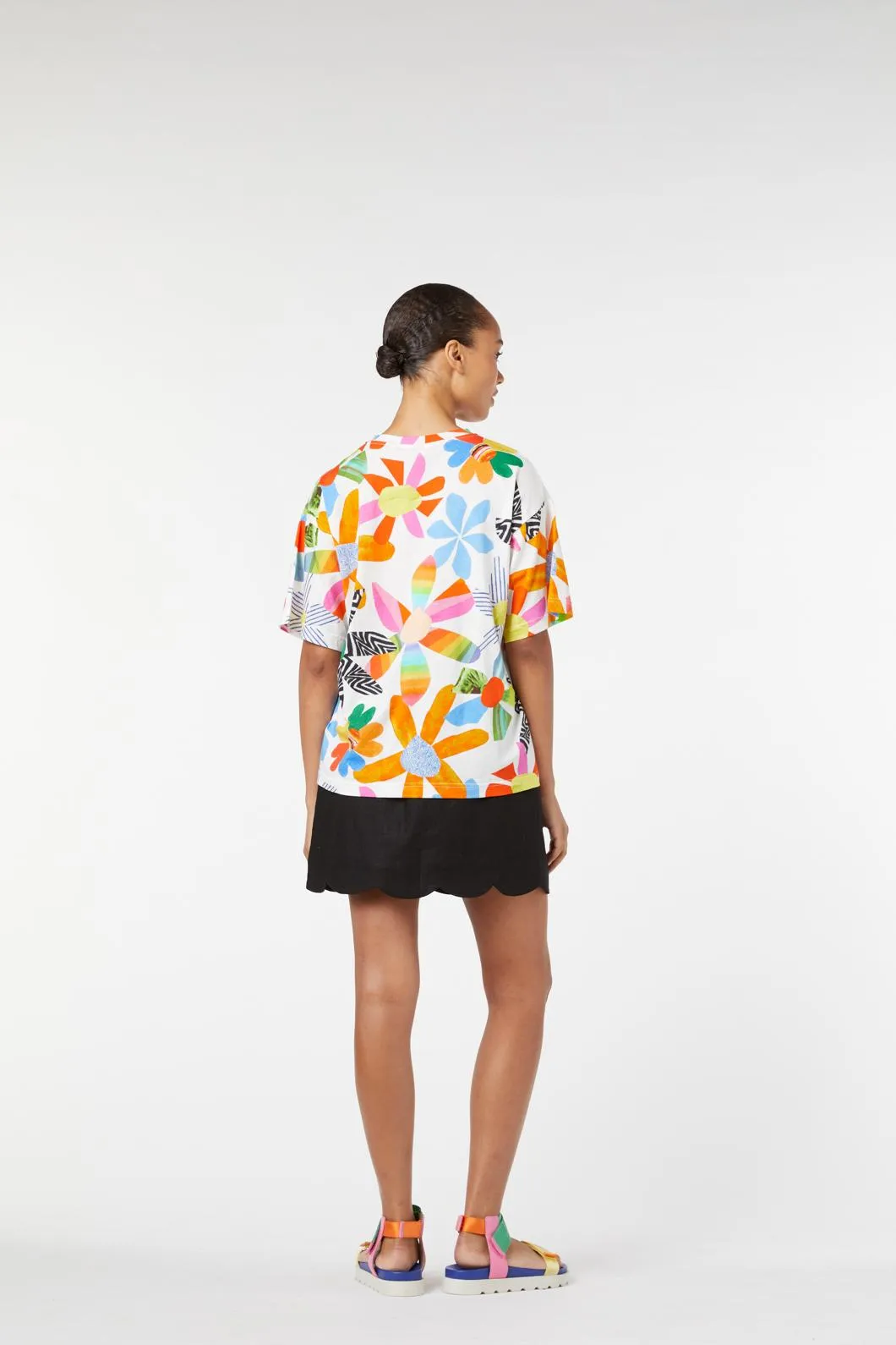 Rainbow Flower Tee sold by gorman product image thumbnail 5