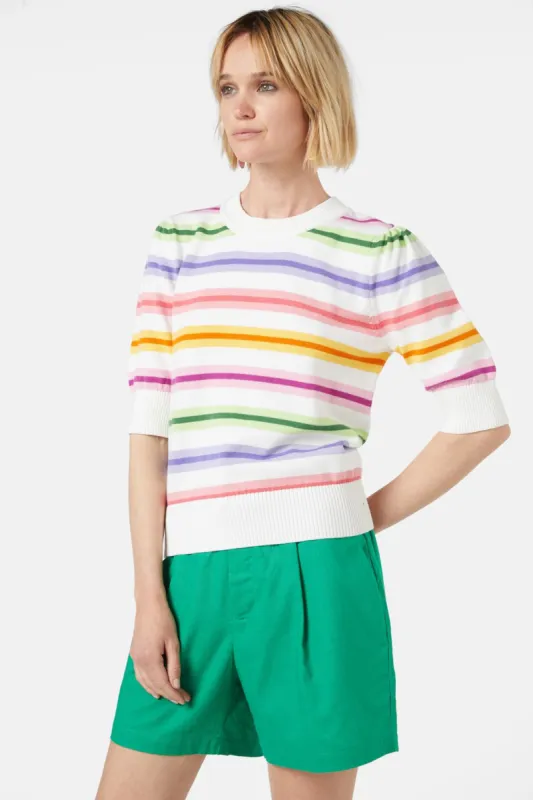 Stripey Crayon Knit Top sold by gorman