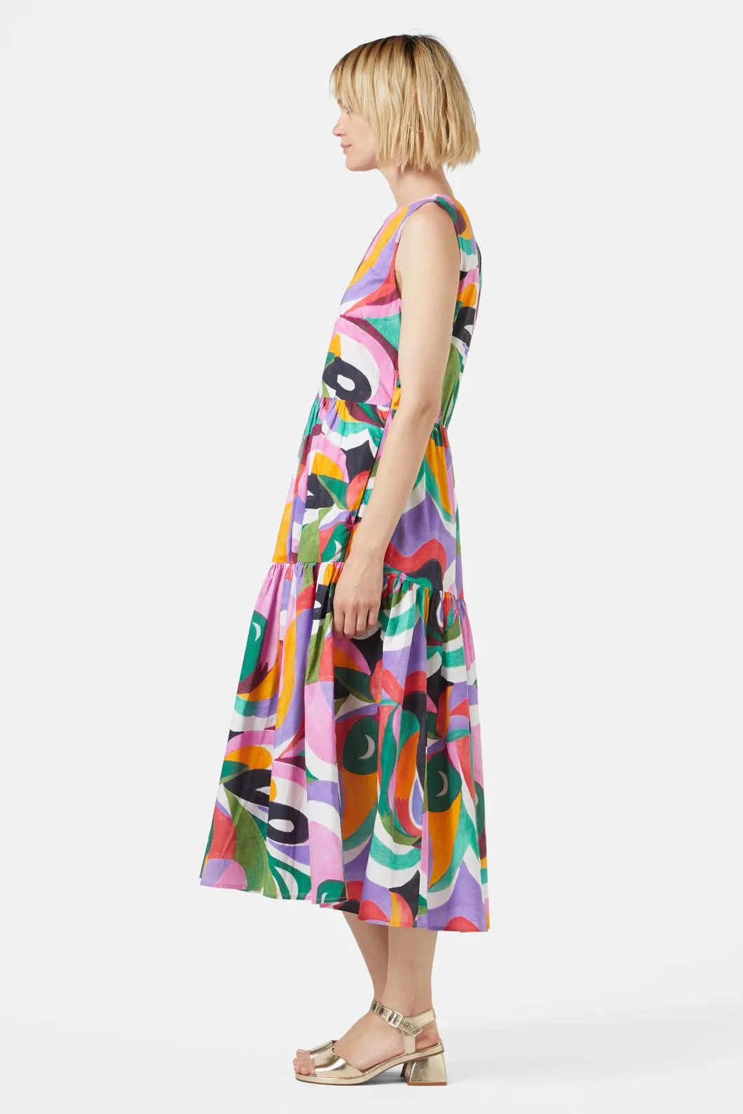 Kaleidoscopic Midi Dress sold by gorman product image thumbnail 4