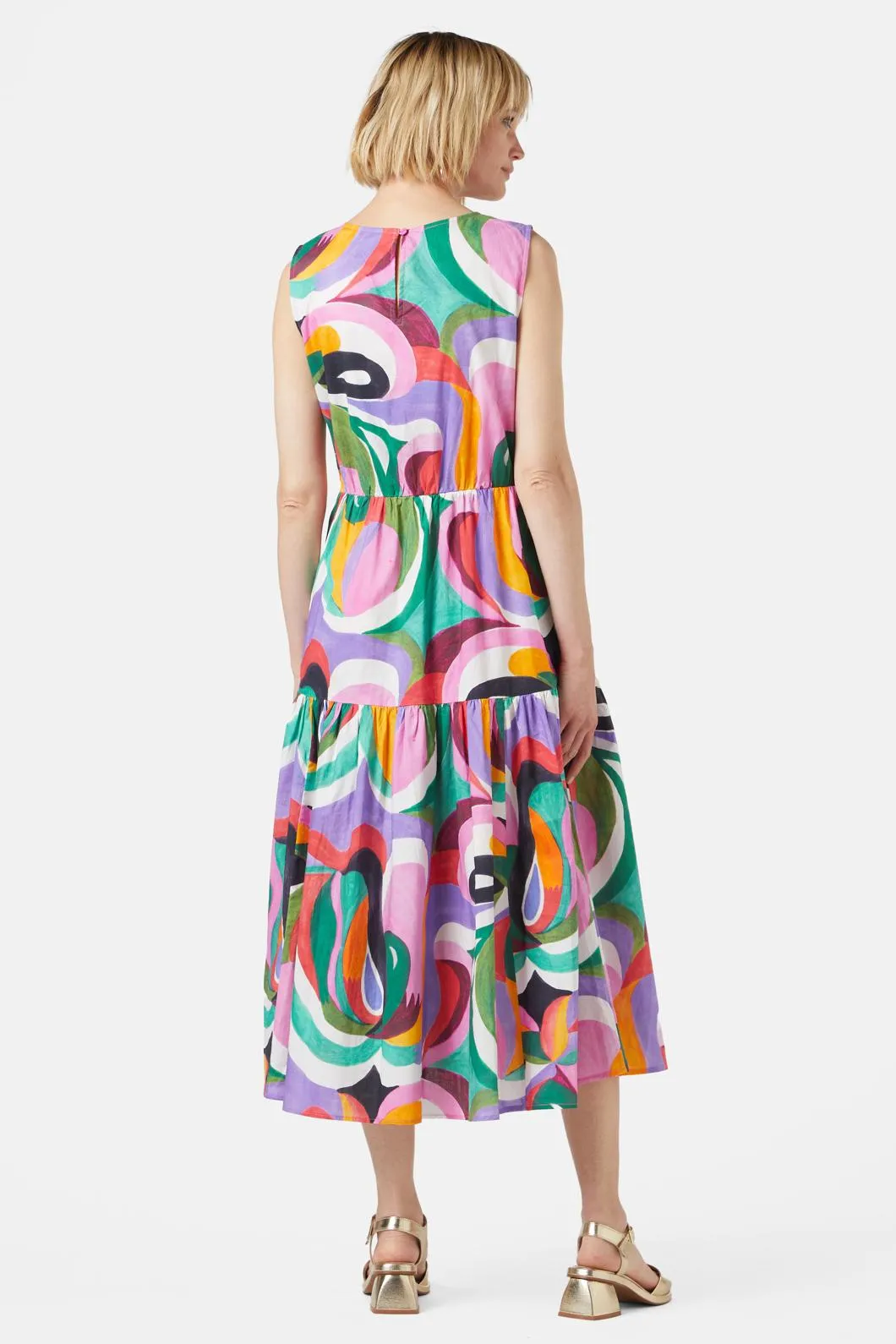 Kaleidoscopic Midi Dress sold by gorman product image thumbnail 5