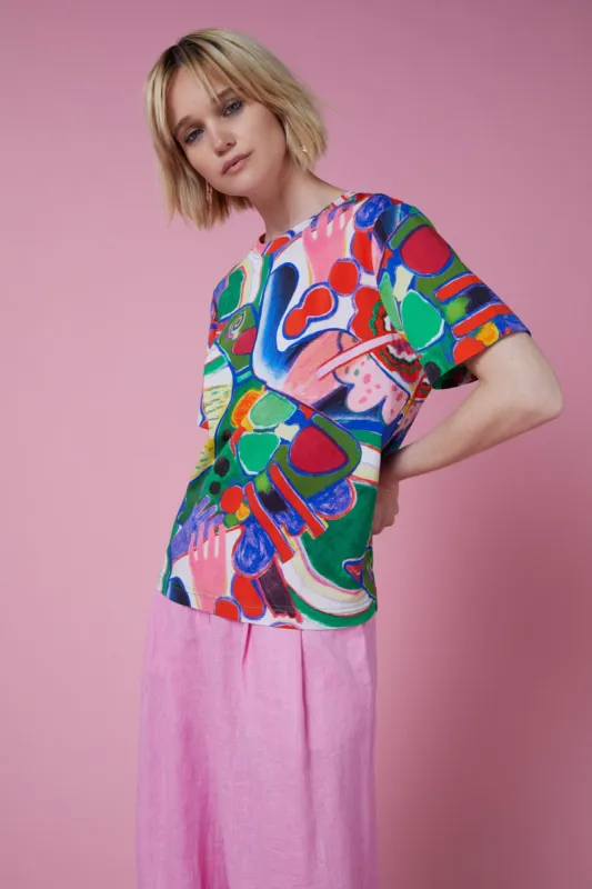 Femme Oiseau Tee sold by gorman