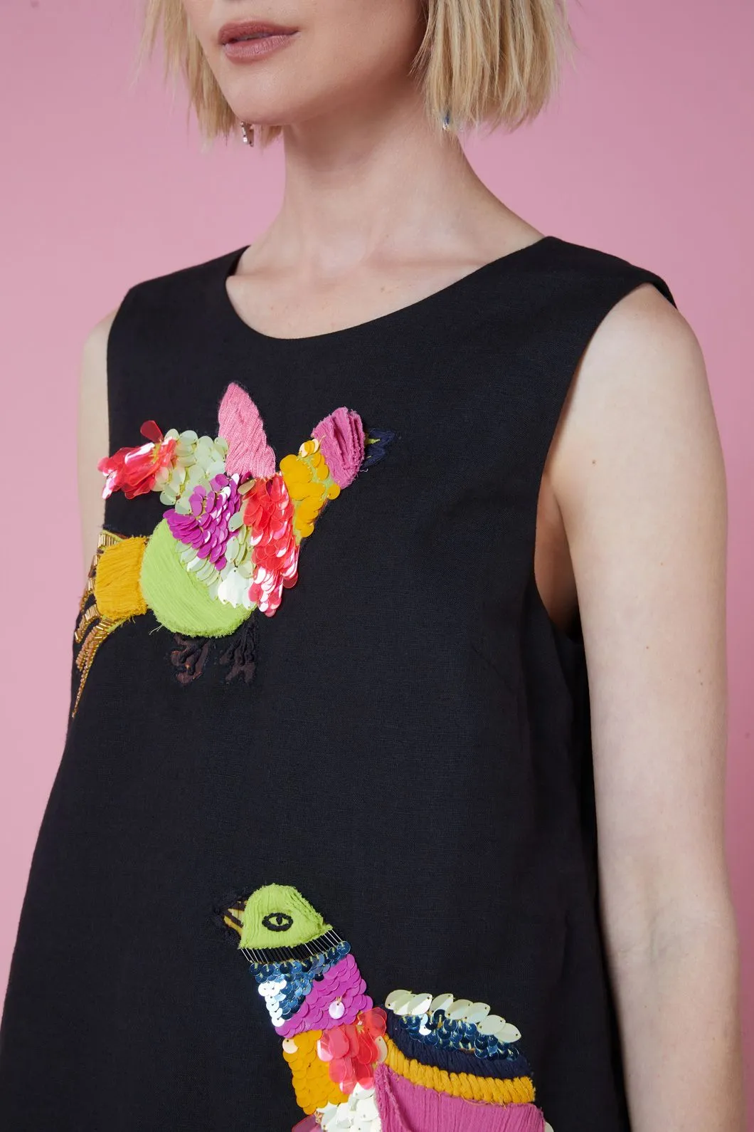 The Birds Emb Shift Dress sold by gorman product image thumbnail 5