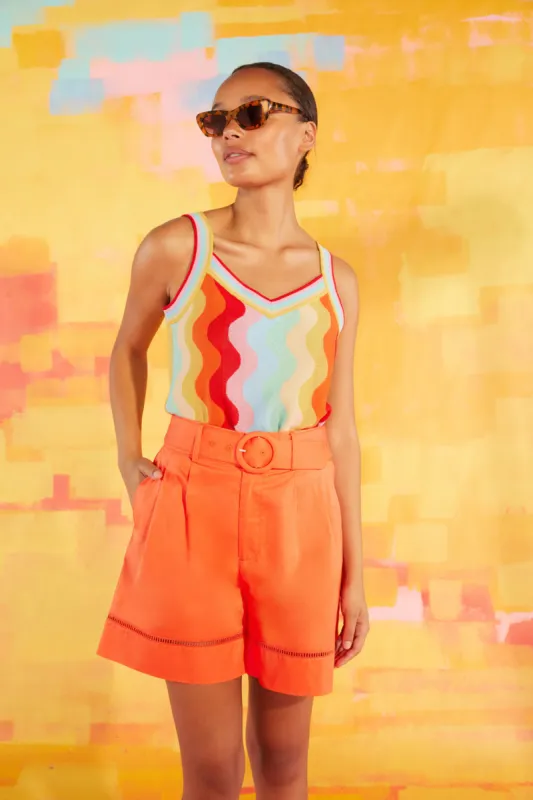 Waves Knit Tank sold by gorman