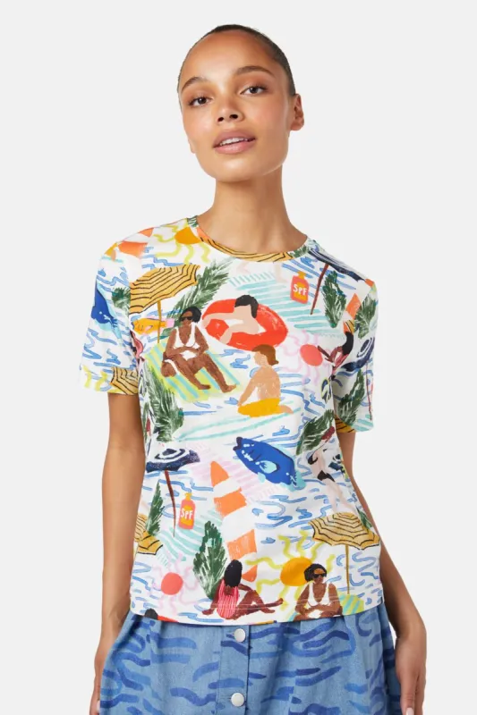 Between The Flags Tee sold by gorman