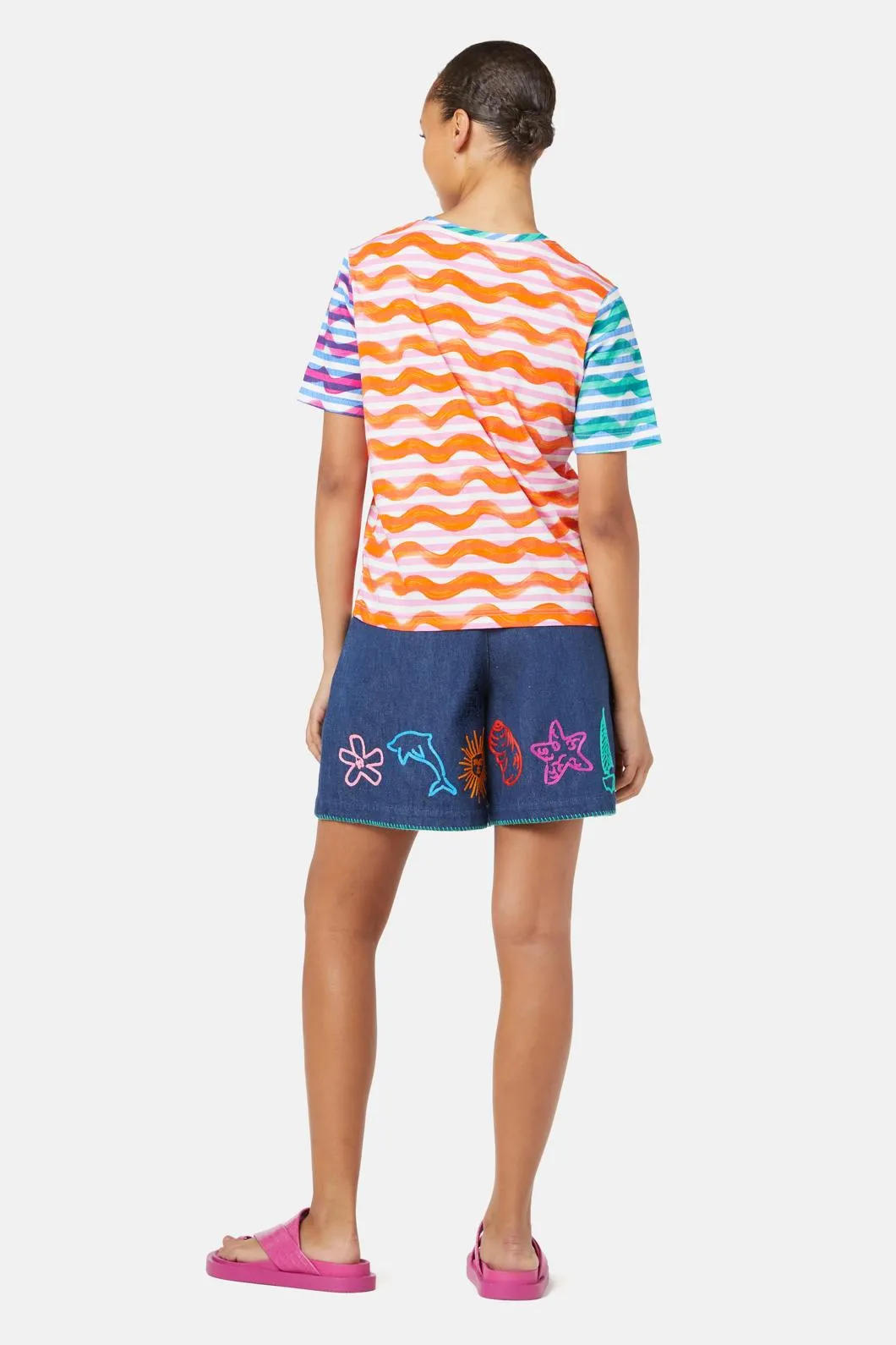 Squiggle Stripe Tee sold by gorman product image thumbnail 4