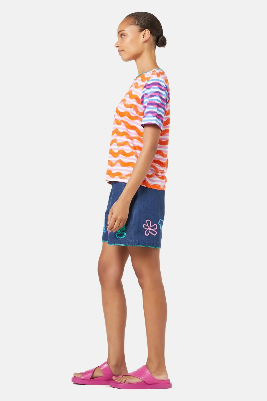 Squiggle Stripe Tee sold by gorman product image thumbnail 3