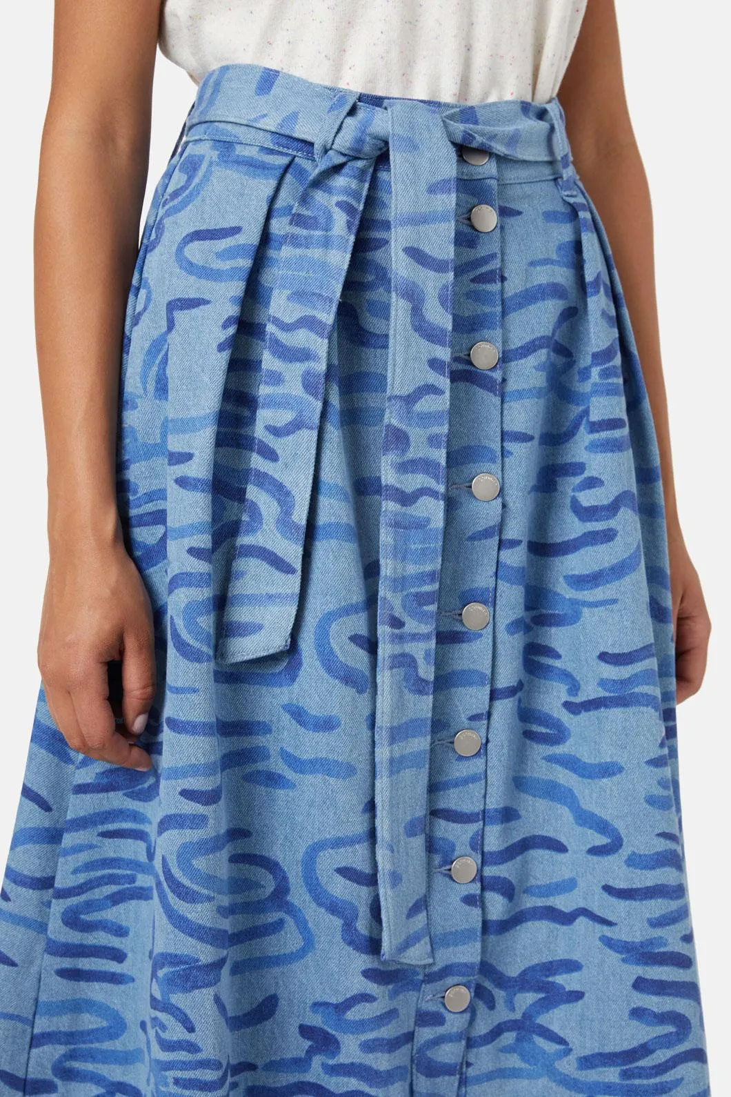 Wave After Wave Midi Skirt sold by gorman product image thumbnail 4