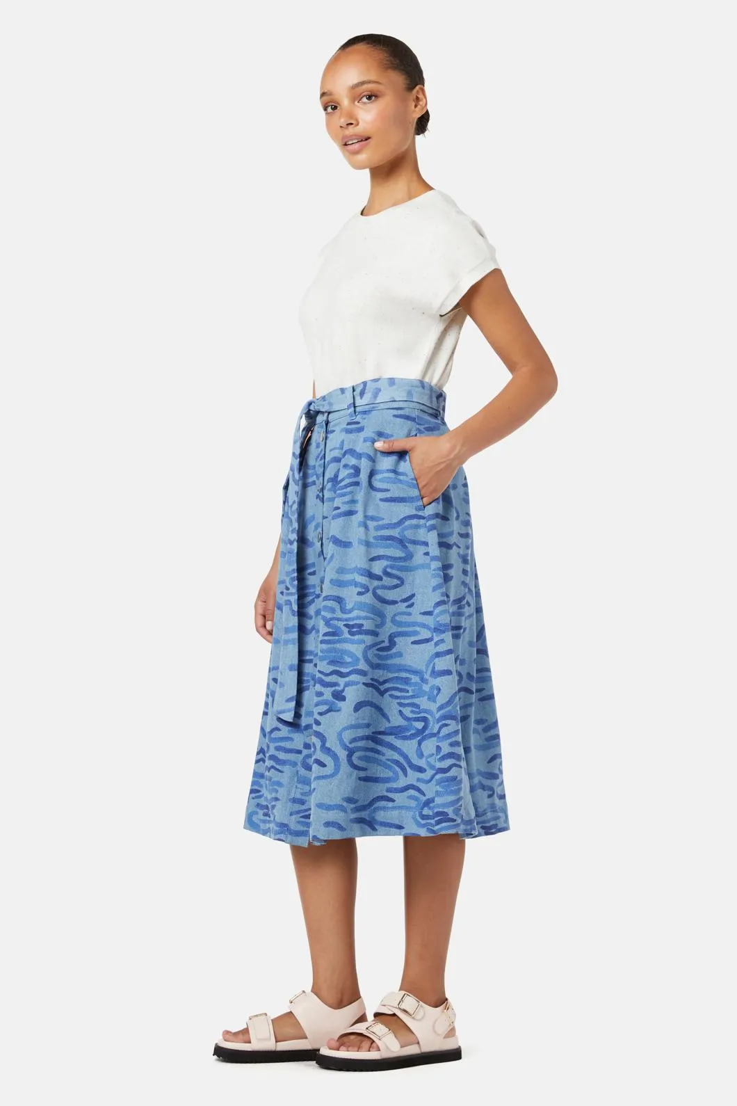 Wave After Wave Midi Skirt sold by gorman product image thumbnail 2