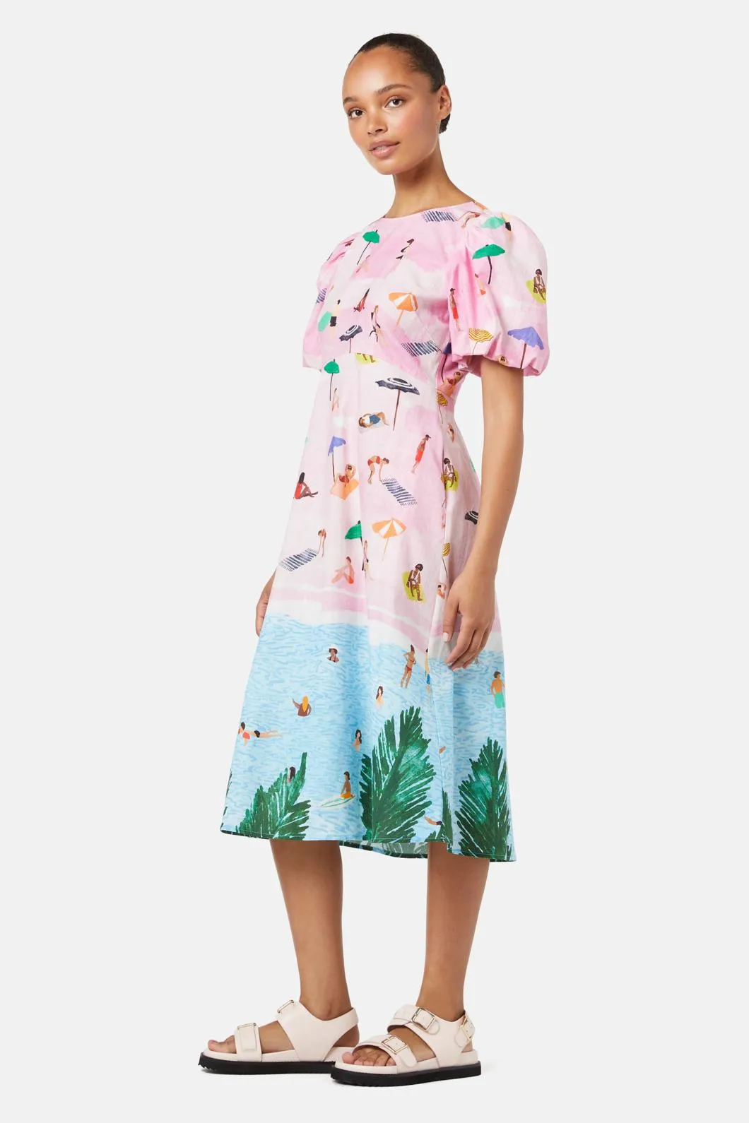 Ocean Views Linen Dress sold by gorman product image thumbnail 5