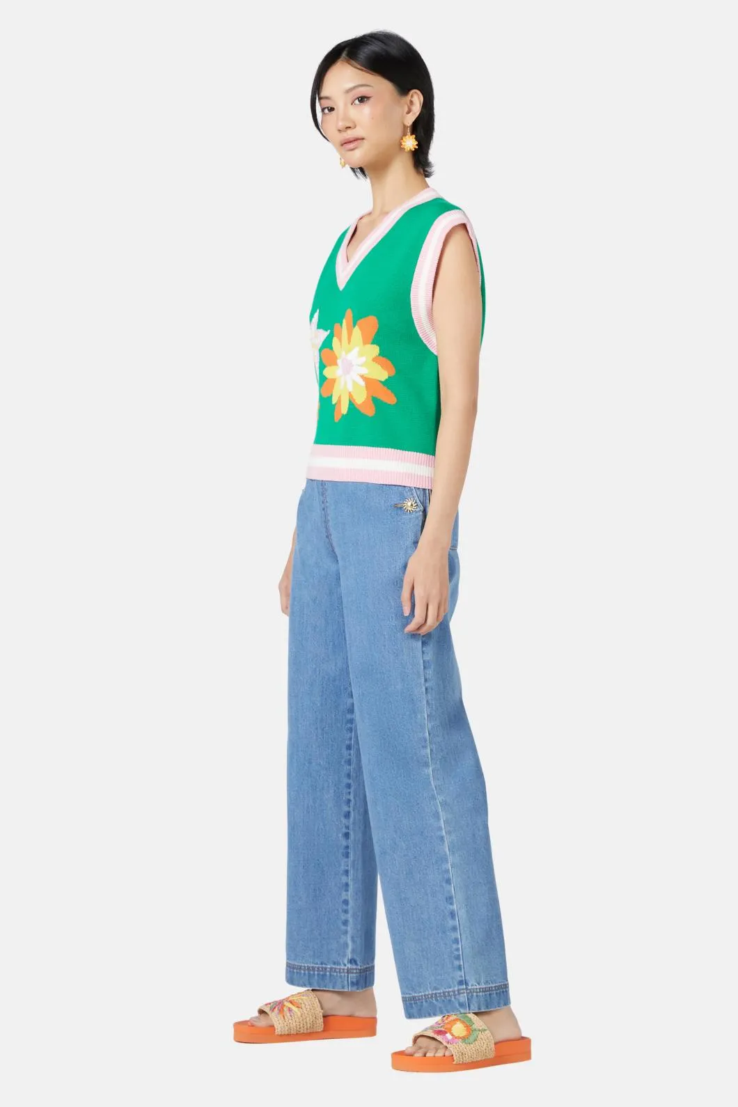 Wild Blossoms Knit Vest sold by gorman product image thumbnail 3