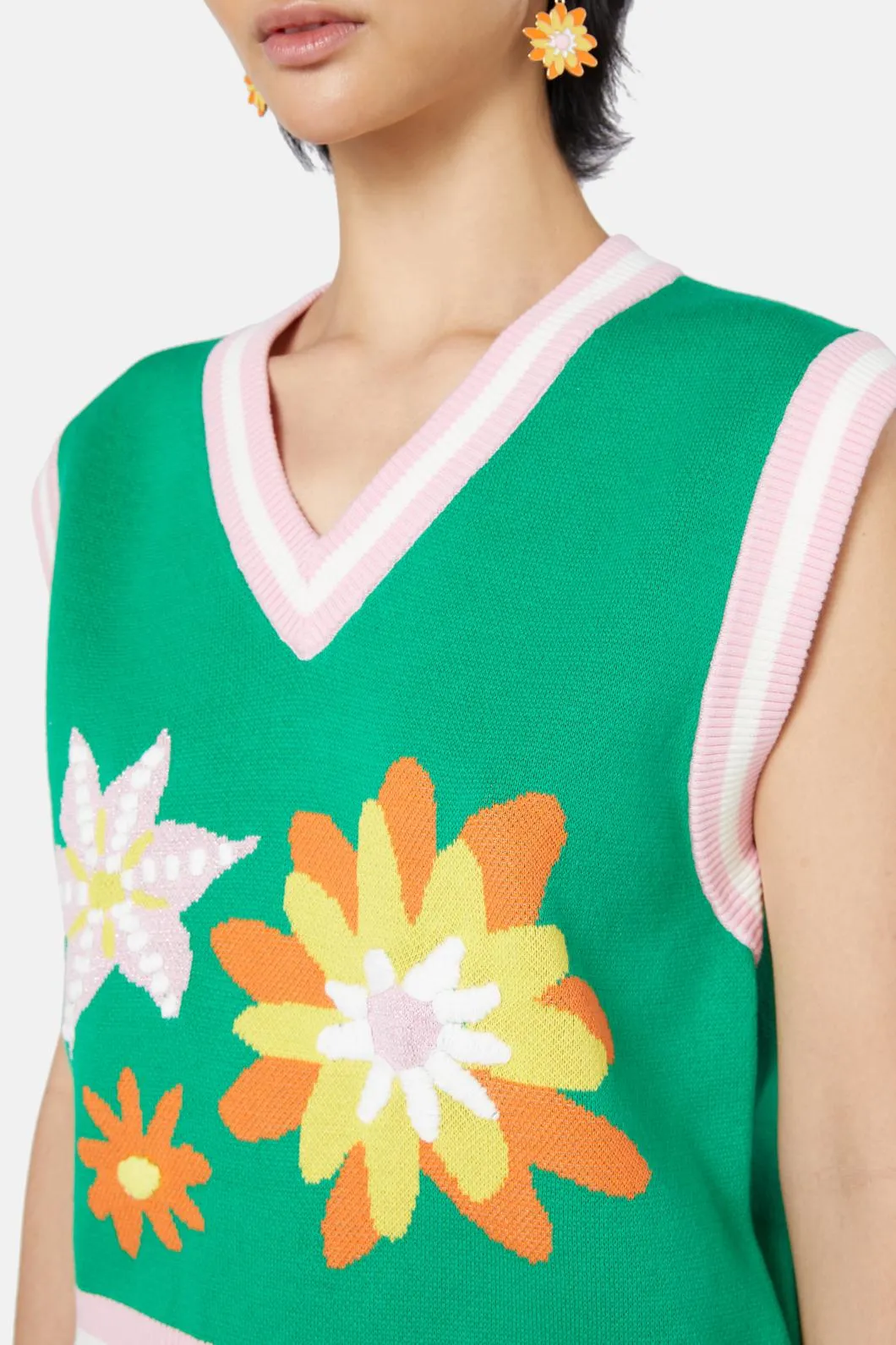 Wild Blossoms Knit Vest sold by gorman product image thumbnail 5