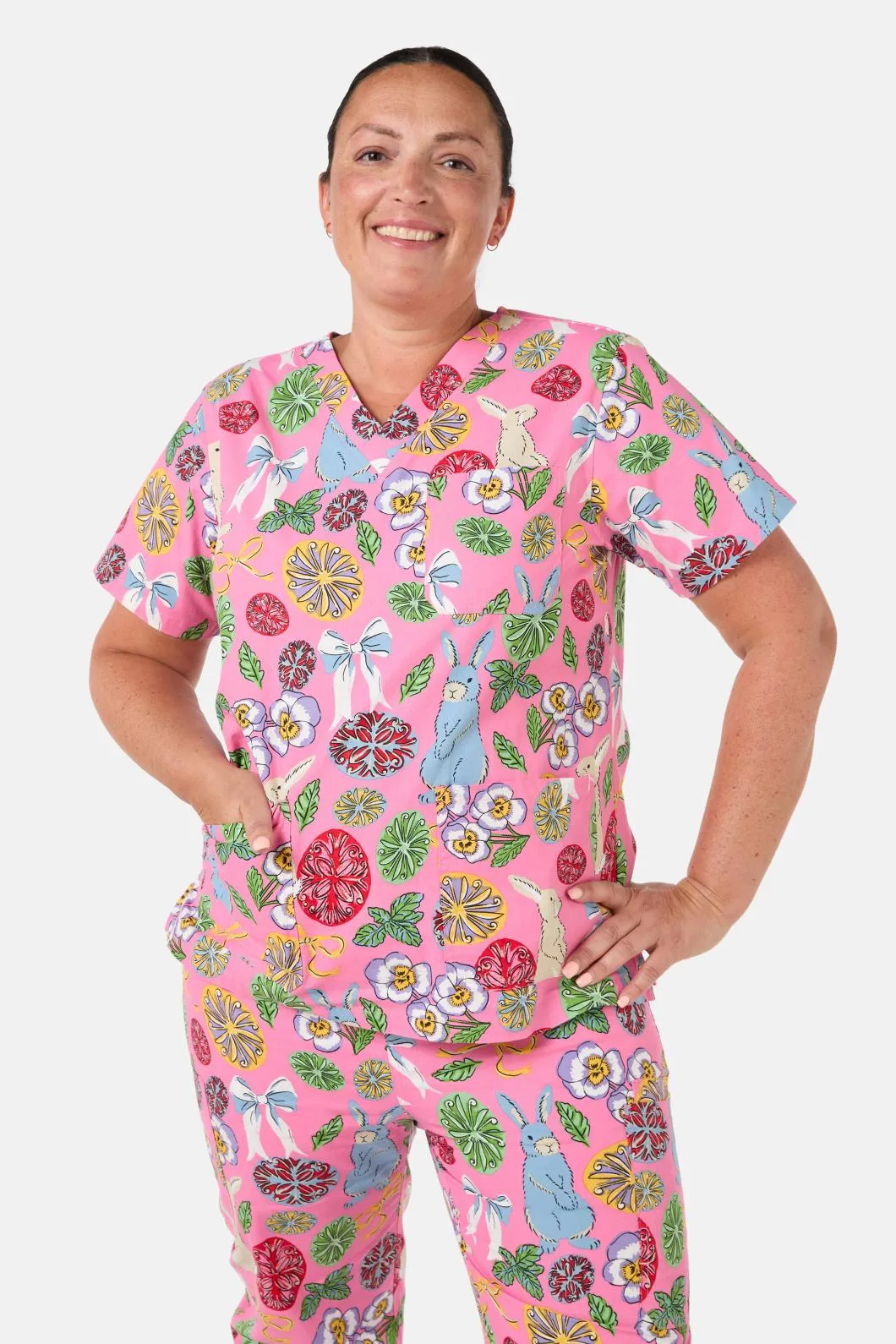 Some Bunny Loves You Scrub Set sold by gorman product image thumbnail 5