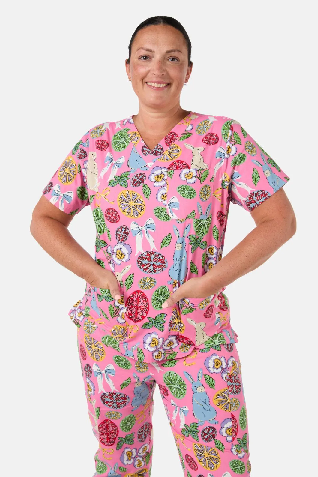 Some Bunny Loves You Scrub Set sold by gorman product image thumbnail 2