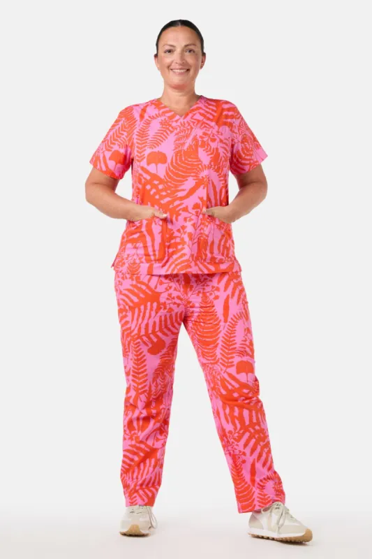 Sunset Fern Scrub Set sold by gorman