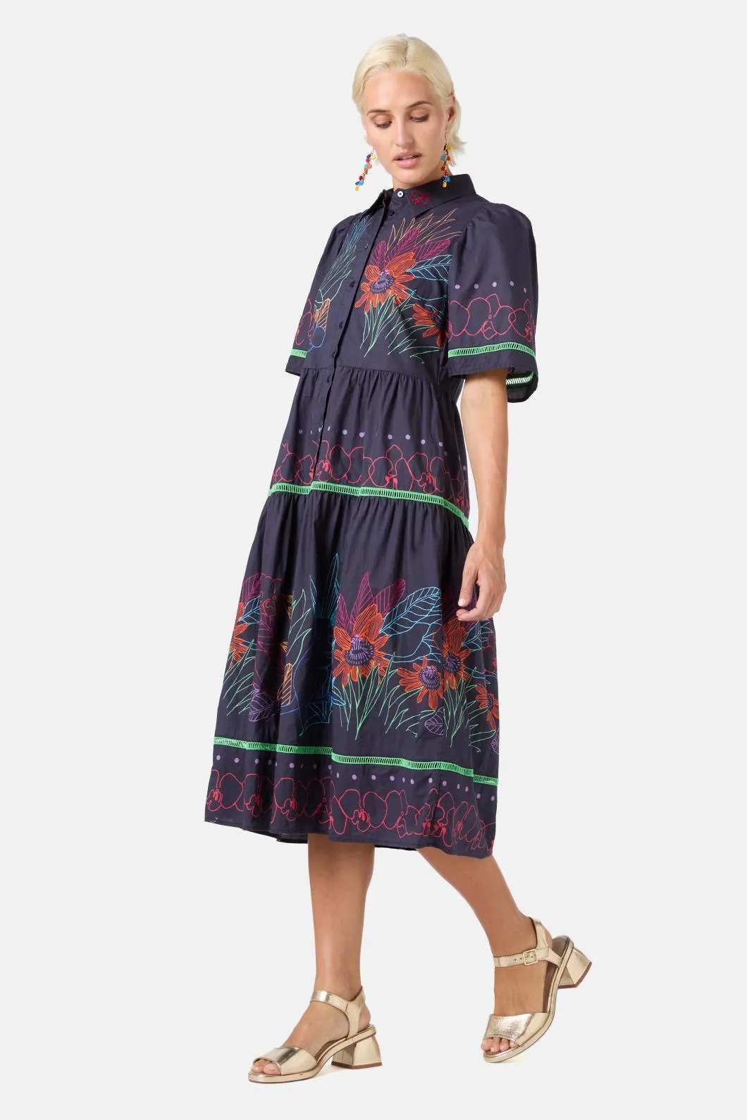 Monkey Forest Poplin Dress sold by gorman product image thumbnail 5
