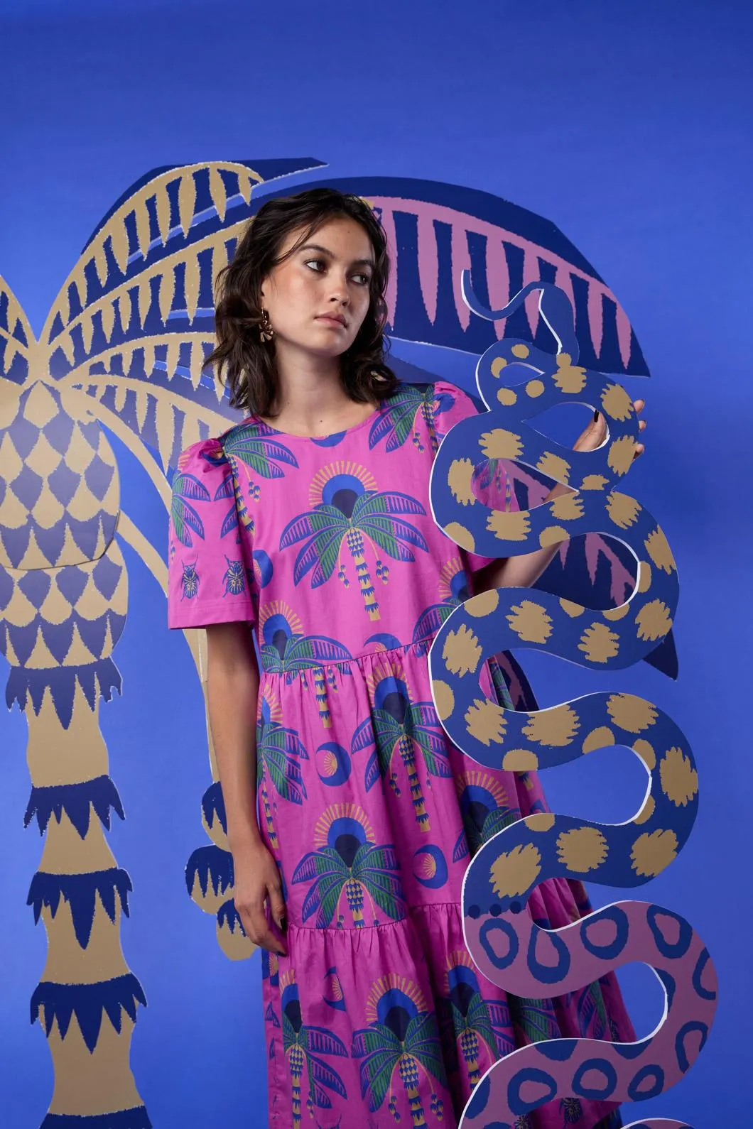 Stamp Collecting Tiered Dress sold by gorman product image thumbnail 2