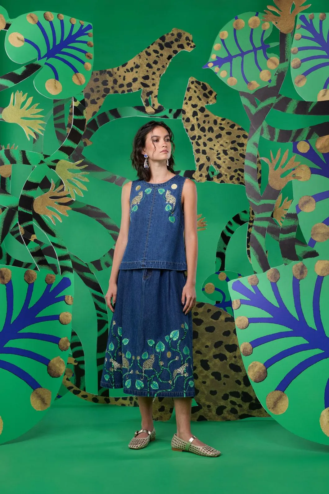 Guardians Denim Skirt sold by gorman